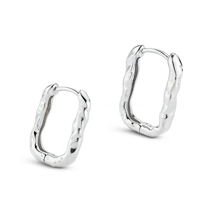 BECHTGOLD ,,Waves of Elegance" S925 Silber Desingner Creolen