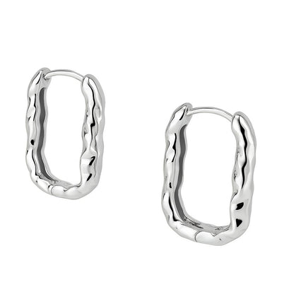 BECHTGOLD ,,Waves of Elegance" S925 Silber Desingner Creolen